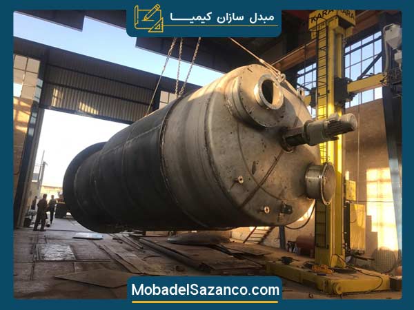 راکتور استیل تحت فشار 316 روغن dop