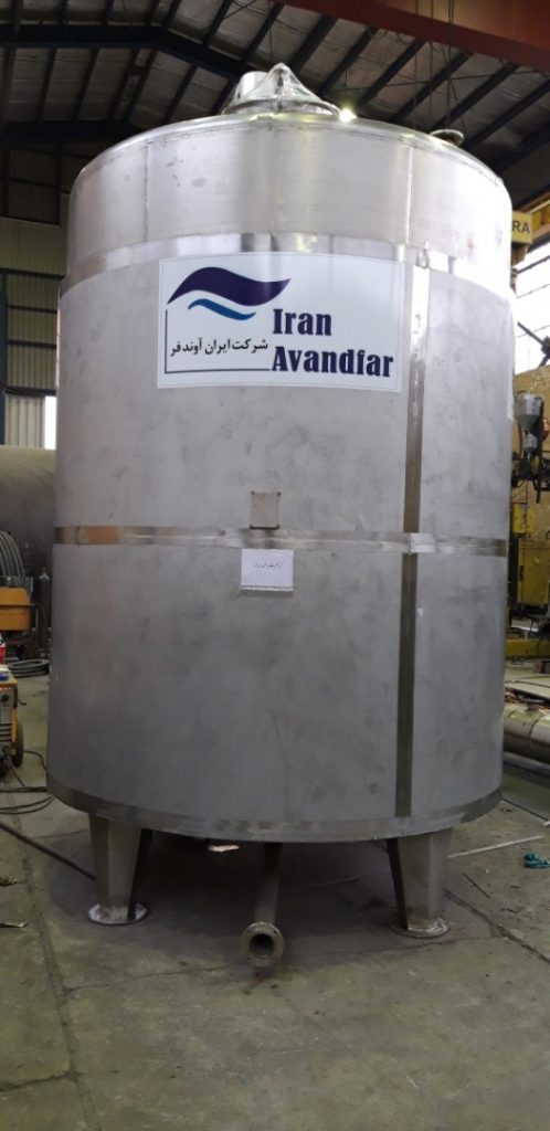 میکسر 10 تنی استنلس استیل